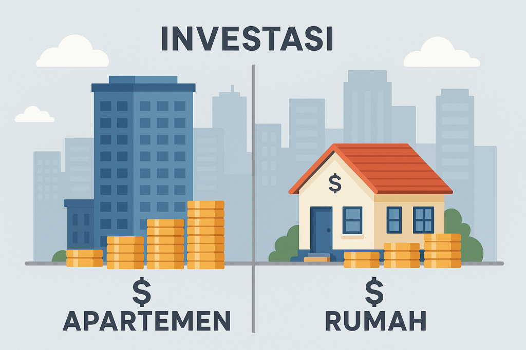 Apartemen vs rumah investasi
