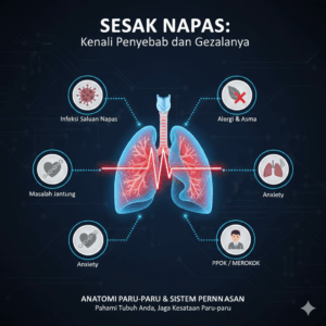 penyebab sesak napas